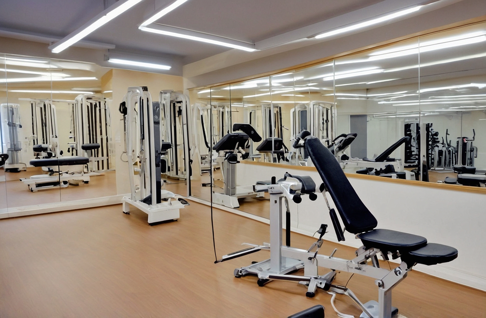 Deportista en plena rehabilitación funcional de rodilla